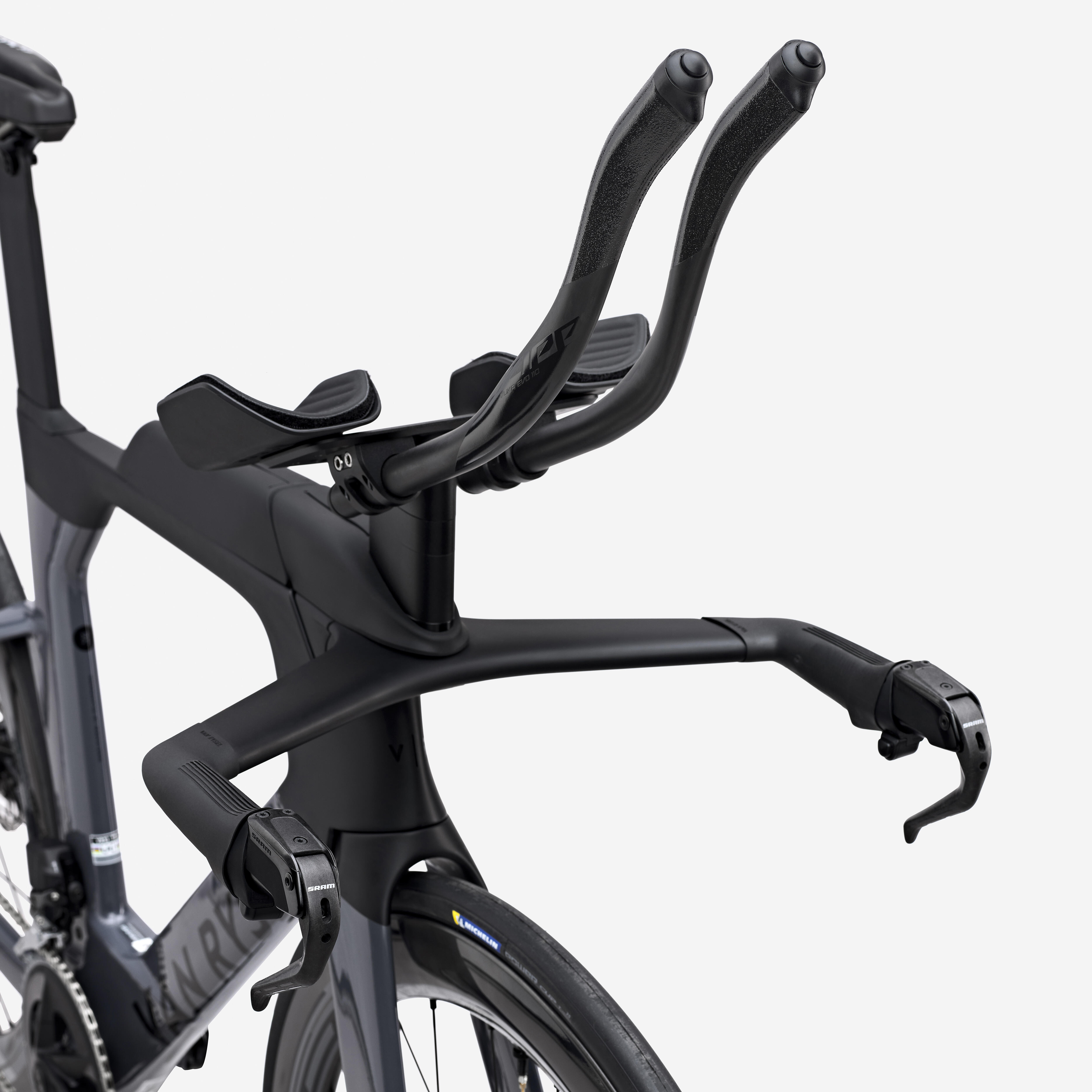 VAN RYSEL Bicykel XCR Tri Rival AXS Power kolesá Fulcrum Wind 750/550 L · záber 6