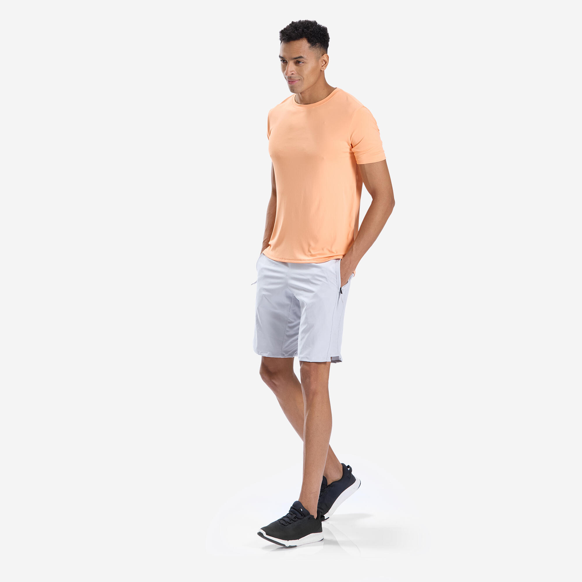 Pánské fitness kraťasy s kapsami na zip 2/10