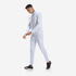 Men's Breathable Slim-Fit Zipped Fitness Tracksuit