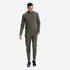 Men's Breathable Slim-Fit Zipped Fitness Tracksuit