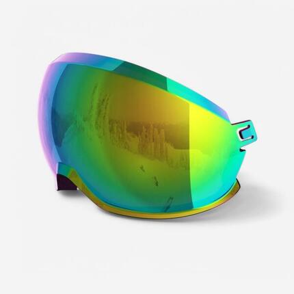 Skihelm Erwachsene mit Visier Schönwetter S3 - PST 550/950 HD