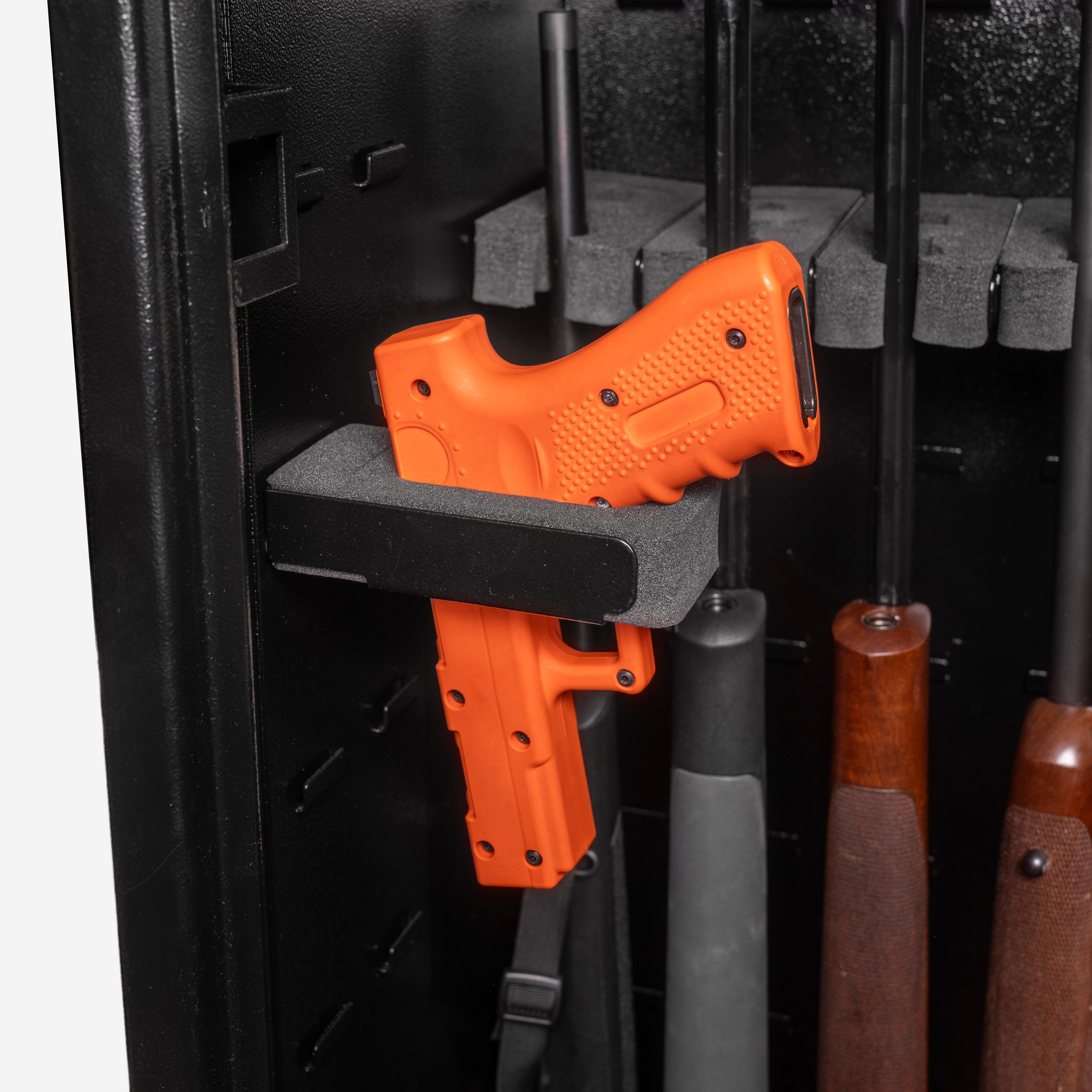 Suporte para arma de mão para cofre para armas modular