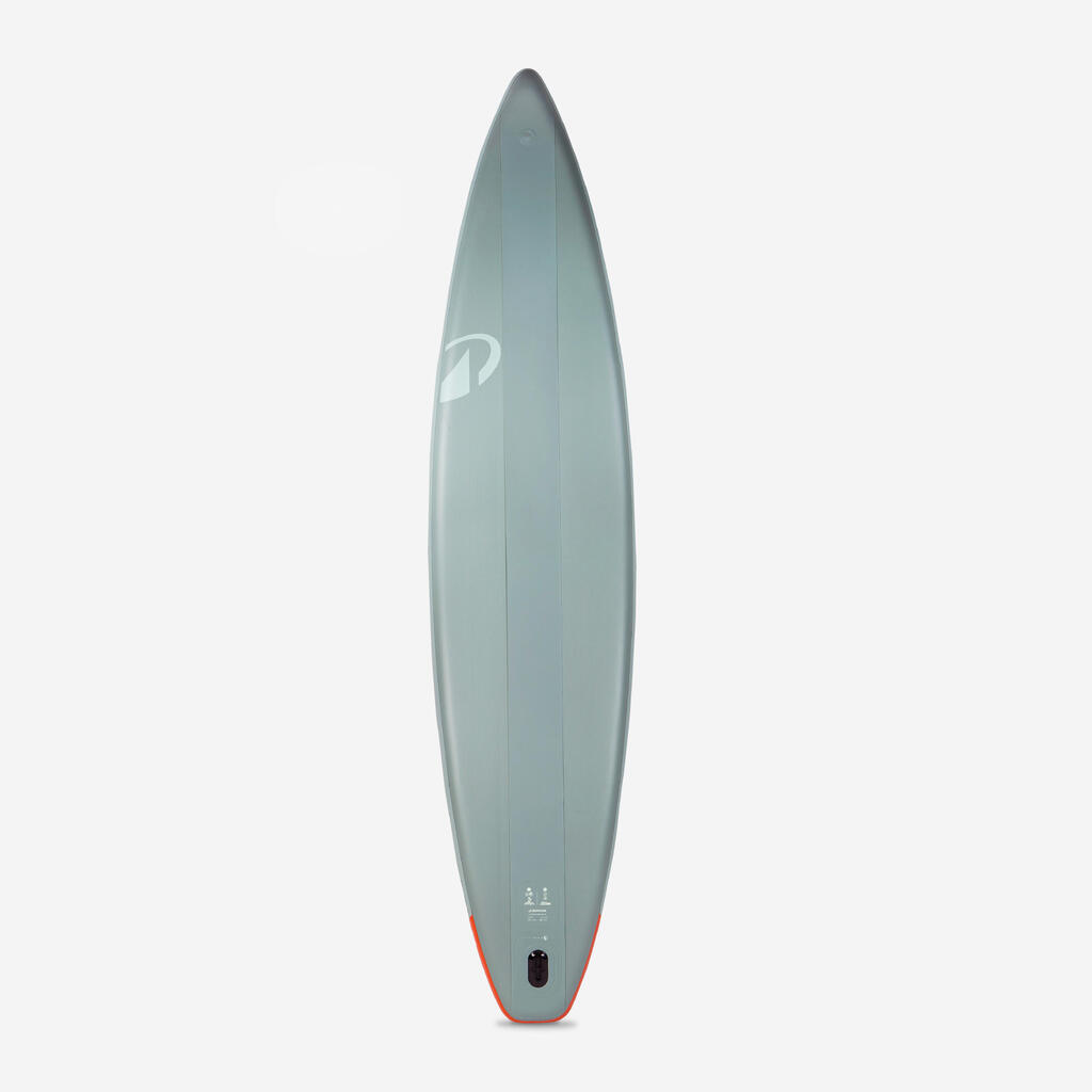 Φουσκωτή σανίδα Stand up paddle exploration 12’6 (μέχρι 140 kg) - 500 Πράσινο