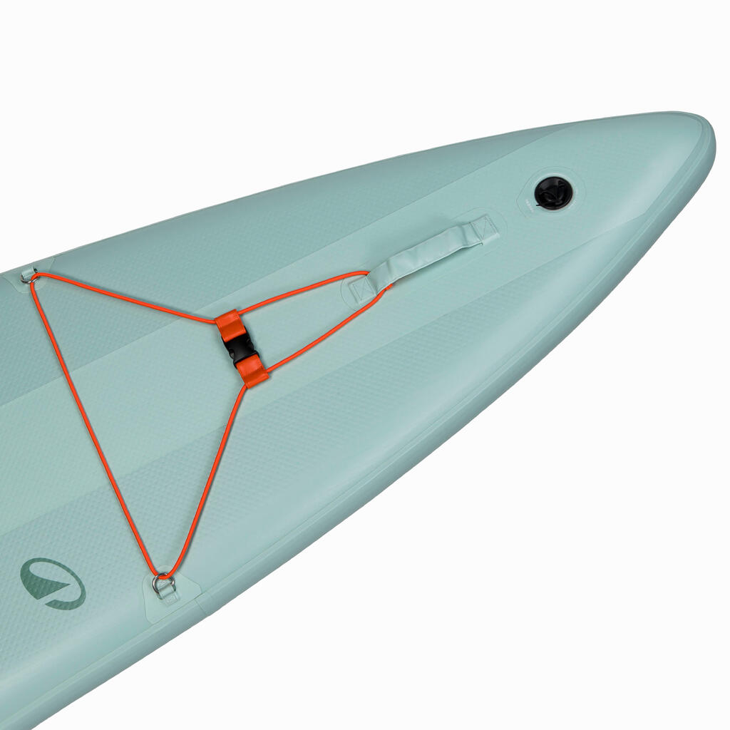 SUP daska za veslanje na naduvavanje 12’6 (do 140 kg) - 500 zelena