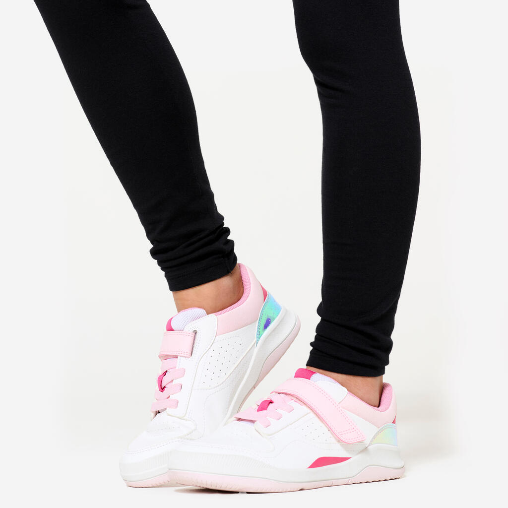 Legging fille coton - Basique noir
