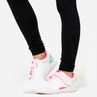 Girls' Basic Cotton Leggings - Black