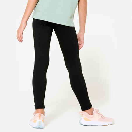 Girls' Warm & Breathable Multisport Leggings - Black