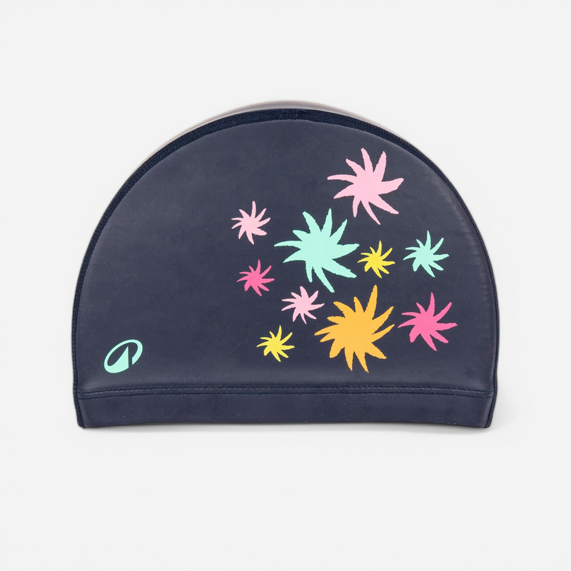 Tissu Imprimé Bonnet De Bain Haut Élastique Bonnet De Bain