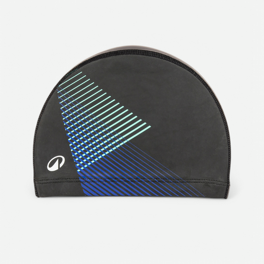 Bonnet de bain en tissu enduit taille M - tria noir