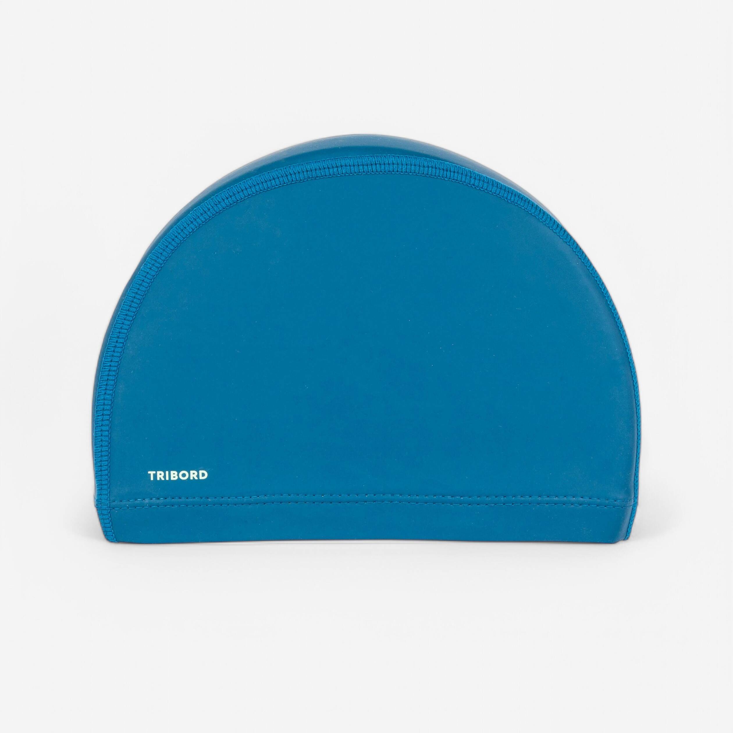 Coated Swim Cap M Comfortable & Durable Atao Blue