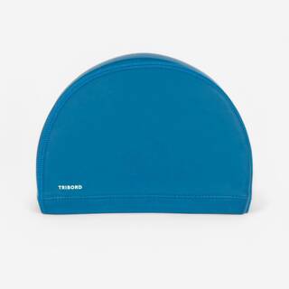 Silicon Mesh Swim Cap for Kids (53-56 cm) Tria - Blue