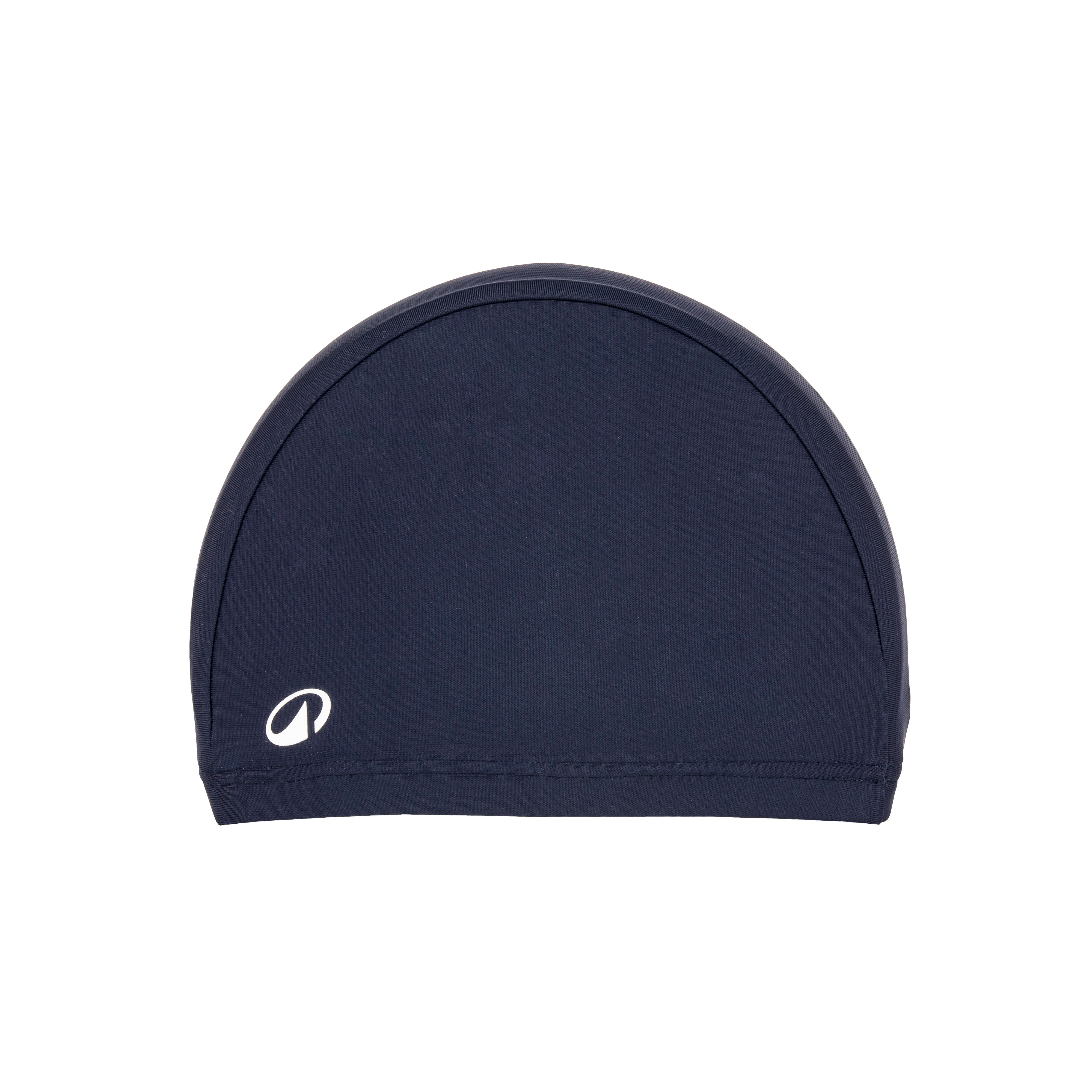 Fabric Swim Cap M Lightweight & Quick-Dry Dark Blue