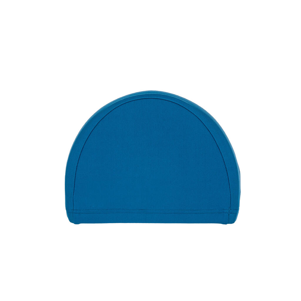 Bonnet de bain tissu taille M - bleu