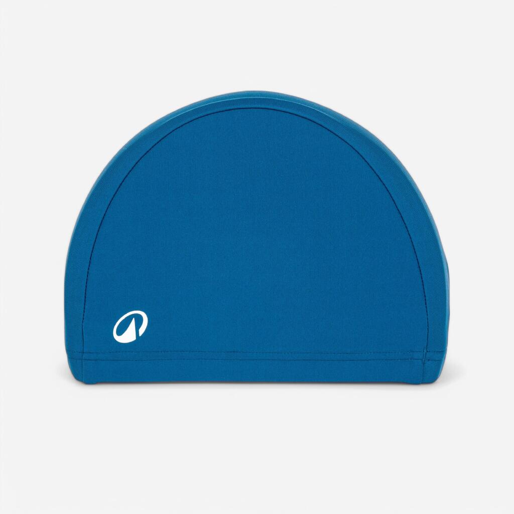 Bonnet de bain tissu taille M - bleu