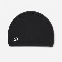Bonnet de bain tissu taille M - noir