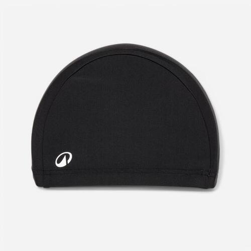 Bonnet de bain tissu taille M - noir
