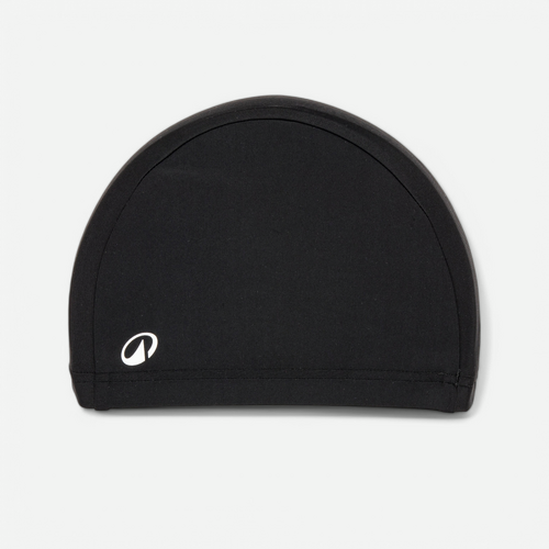 Bonnet de bain tissu taille M - noir