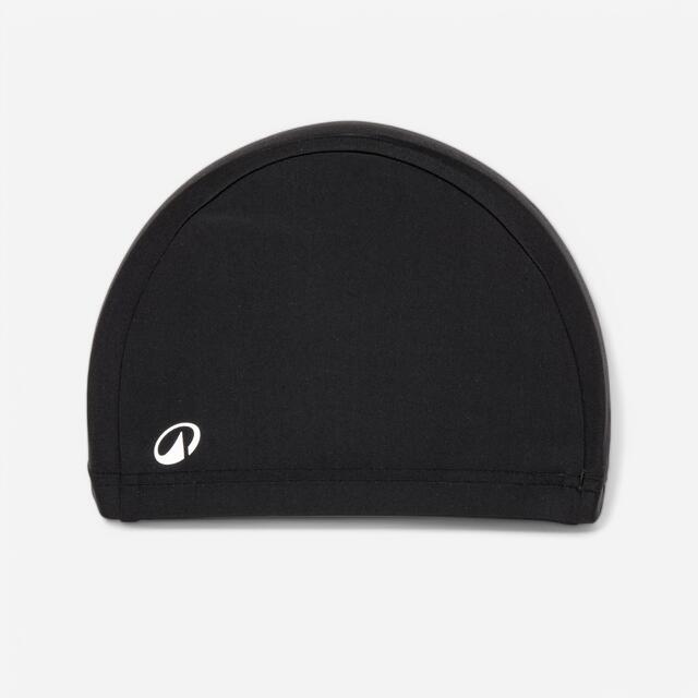 Touca de natação em tecido malha M - preto
