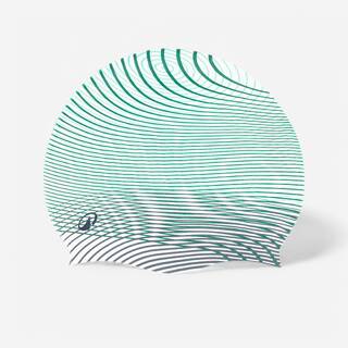 Silicone Swim Cap for Kids & Adults One Size (50-64 cm) - White