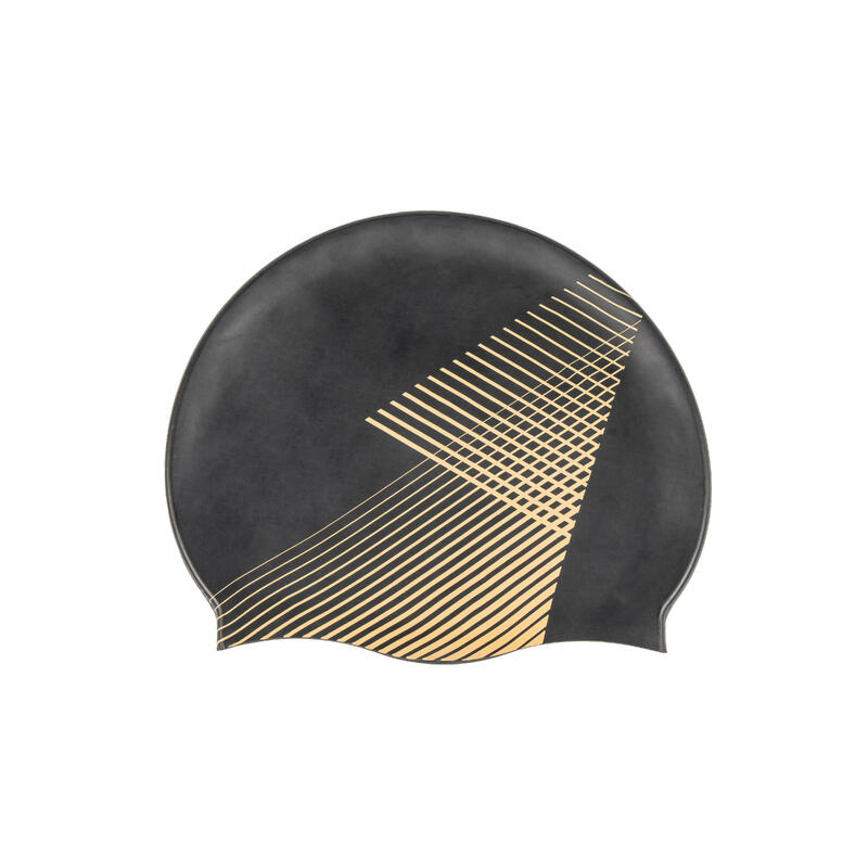 Bonnet de bain en silicone - tria noir