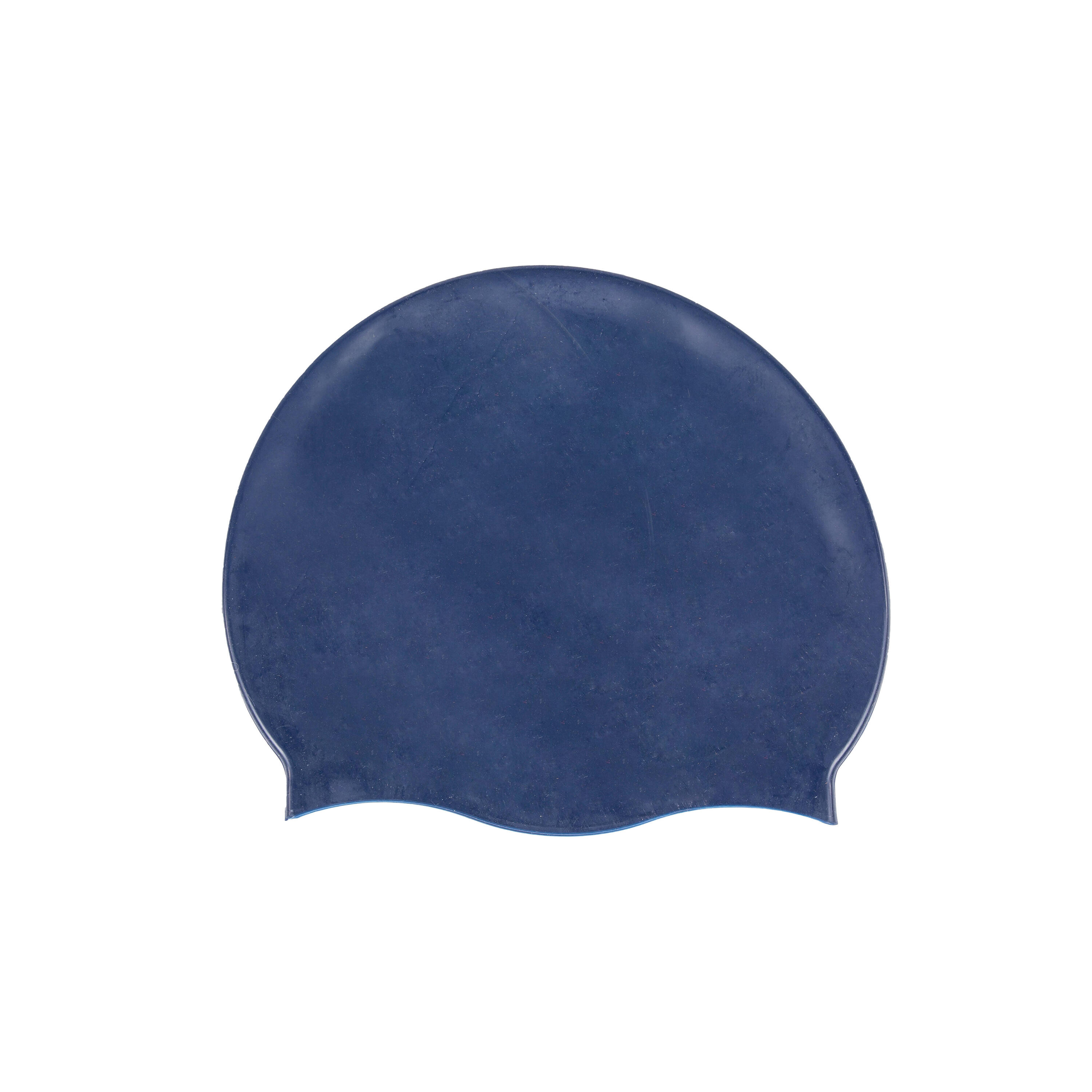 Silicone swim cap blue 2/2