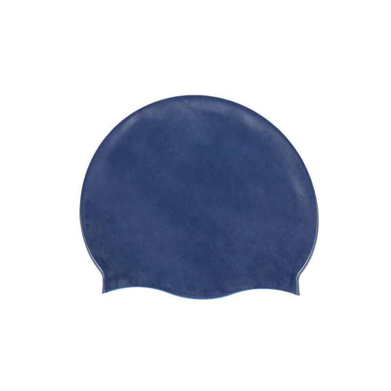 Bonnet de bain silicone - bleu