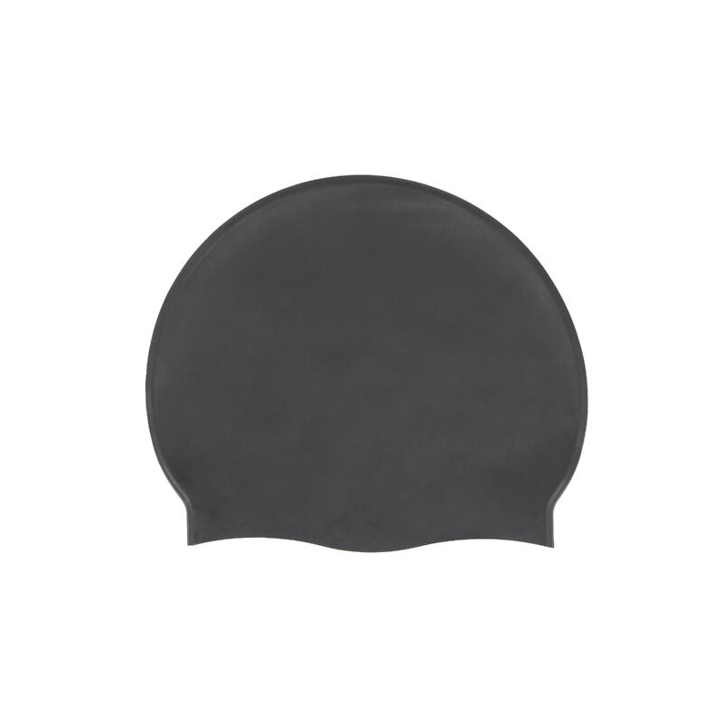 Bonnet de bain silicone - noir
