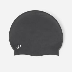 Gorro natación silicona Negro talla única