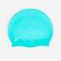 Silicone swim cap turquoise