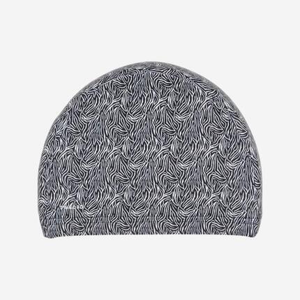 Badekappe Stoff Gr. M - Lines rosa