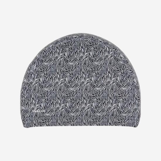 Badekappe Stoff Gr. M - Lines rosa