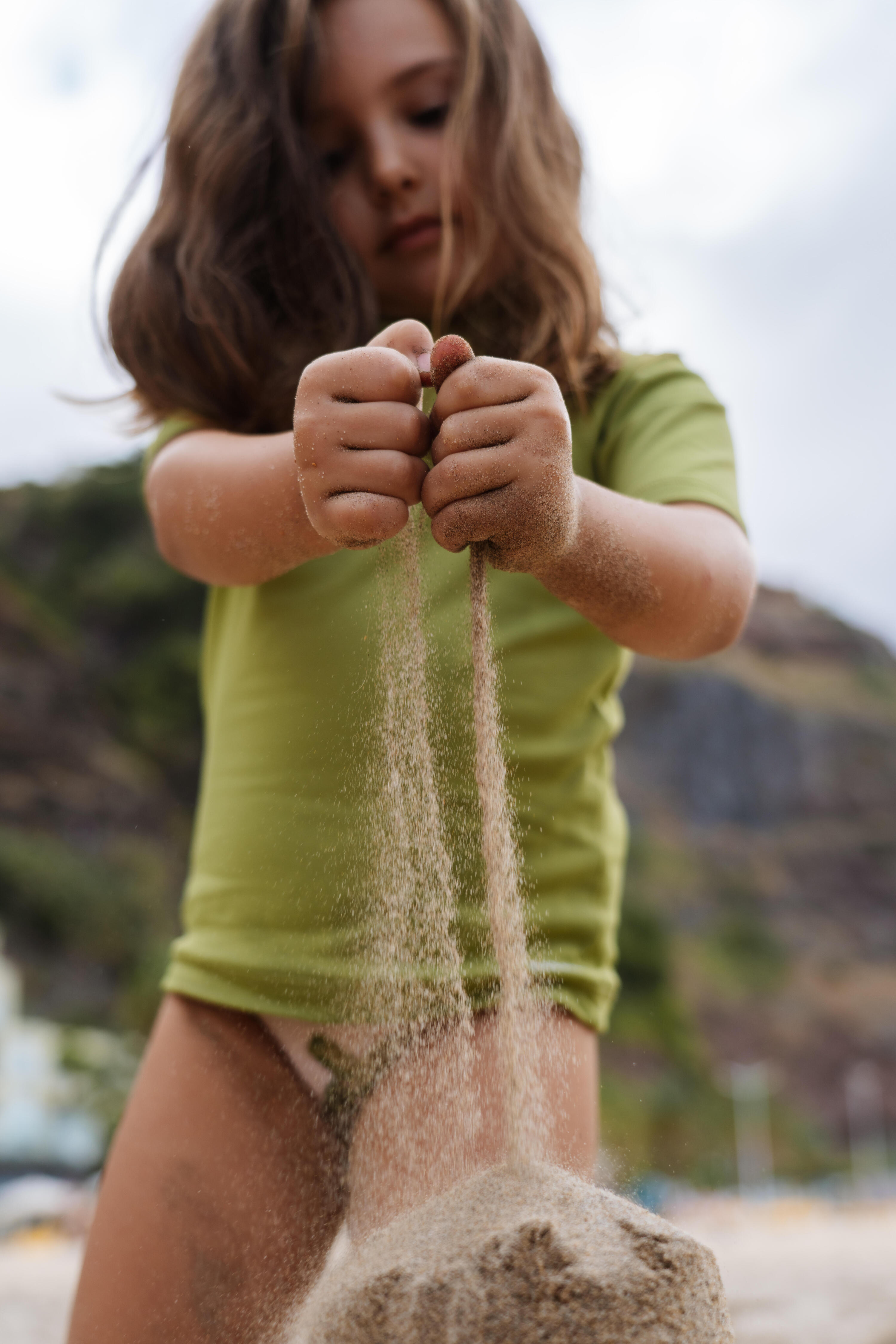 Tee shirt anti UV manches courtes Bébé - Kaki 8/9