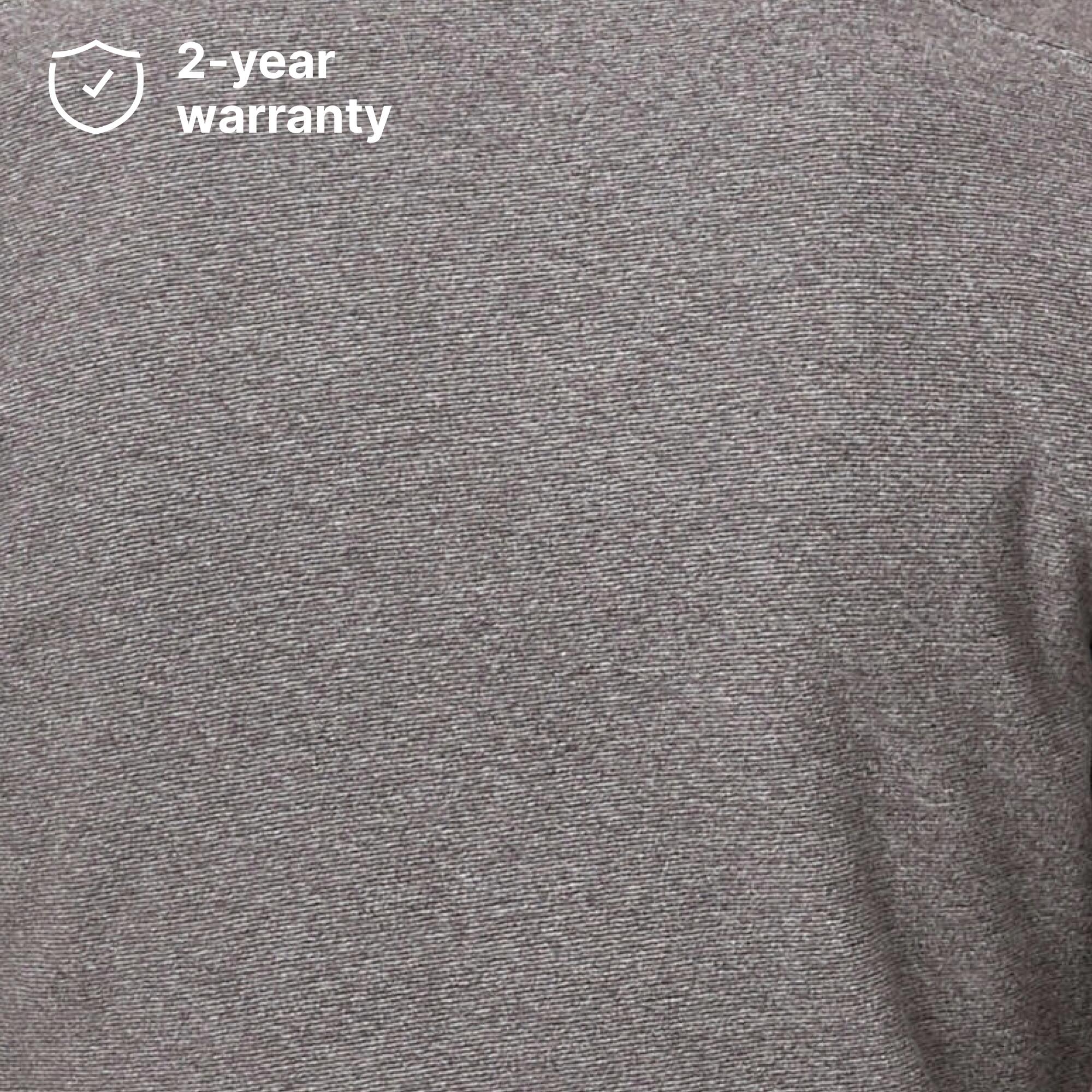 Women Sweater Half-Zip Fleece for Hiking MH100 Grey