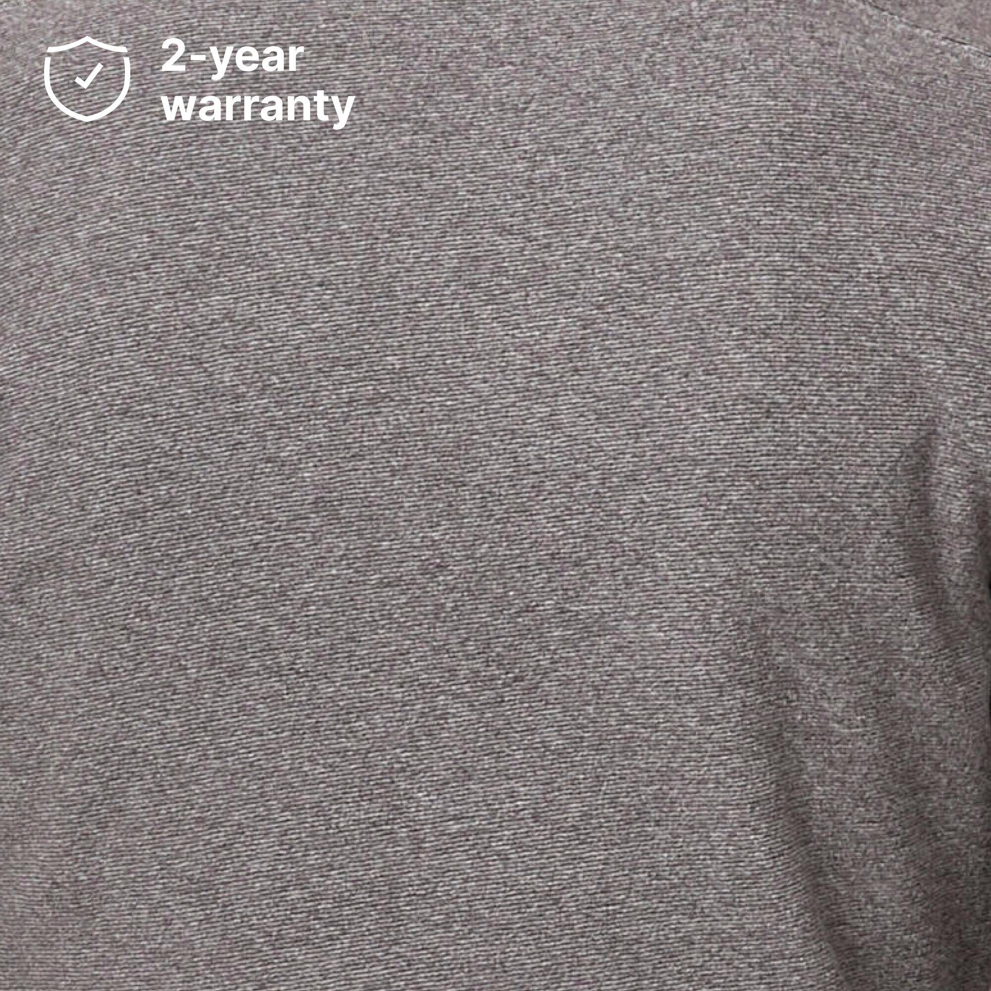 Women Sweater Half-Zip Fleece for Hiking MH100 Grey -  4