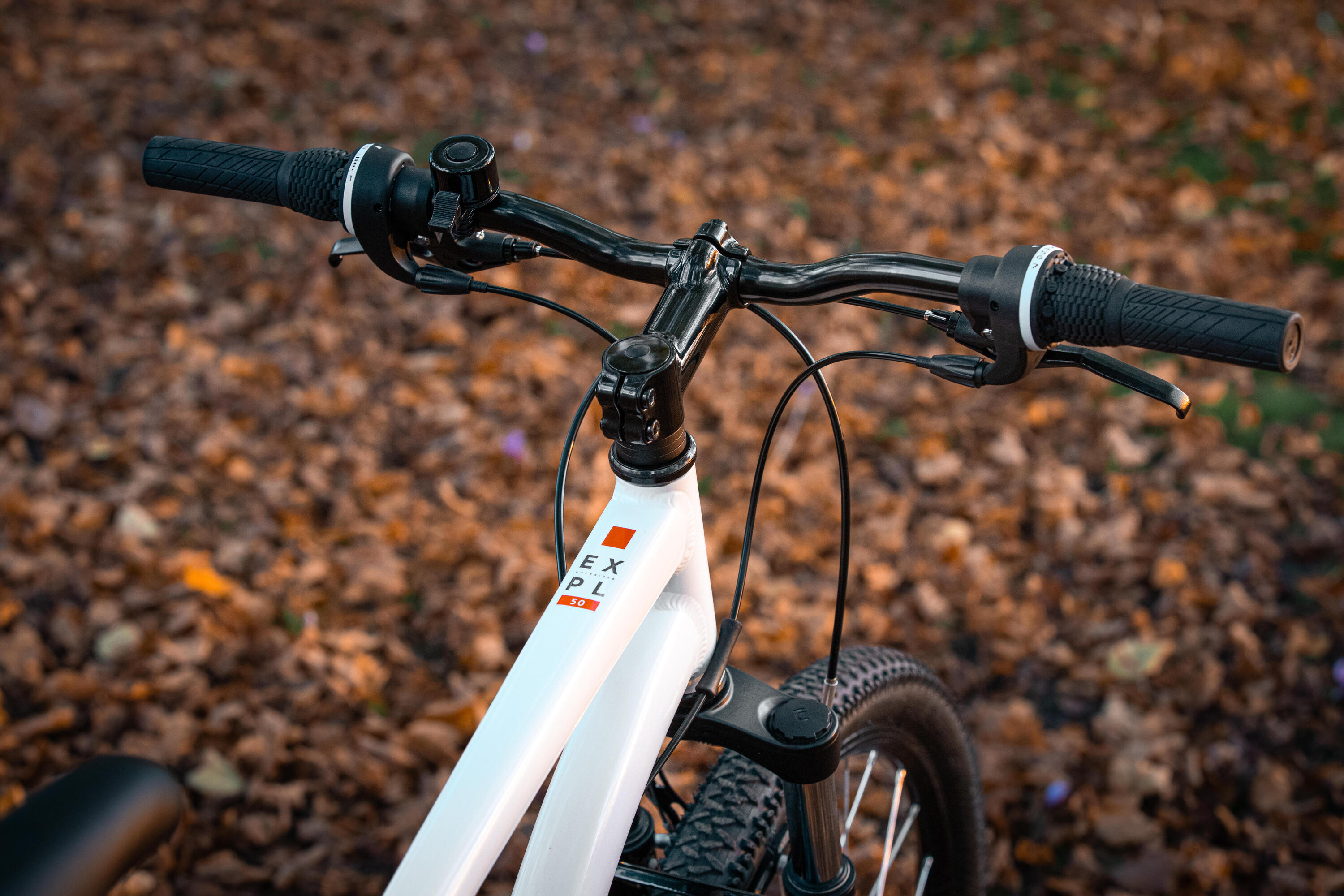 Vélo vtt randonnée - expl 50 gris clair 13/13