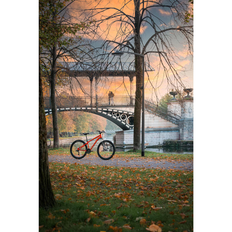Bicicletă MTB Explore 50 27,5" roșu