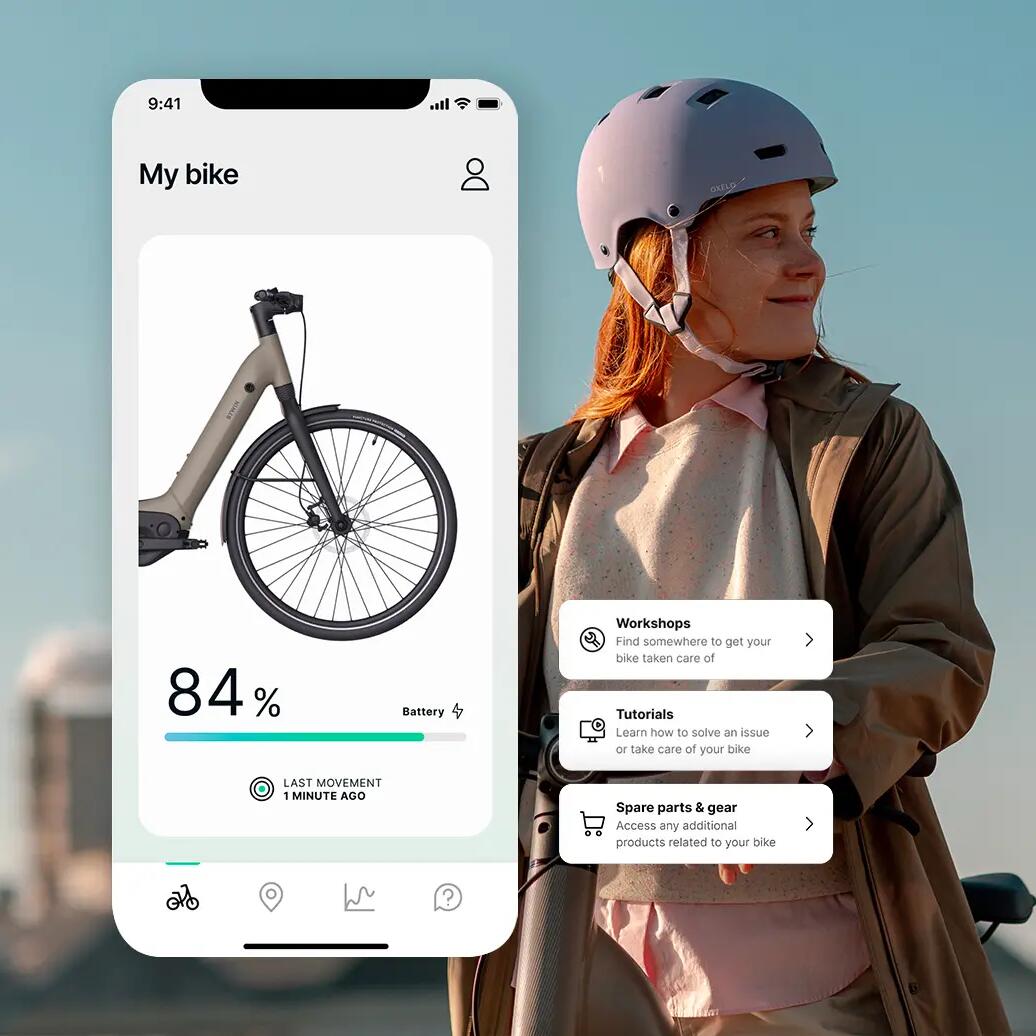 BTWIN LD 940e : le vélo électrique automatique et connecté