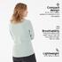 Women’s Mountain Hiking Fleece MH100 - Turquoise