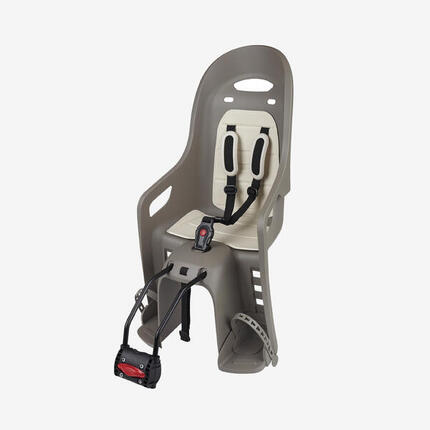 Fahrrad-Kindersitz Polisport Groovy Rahmenmontage schwarz