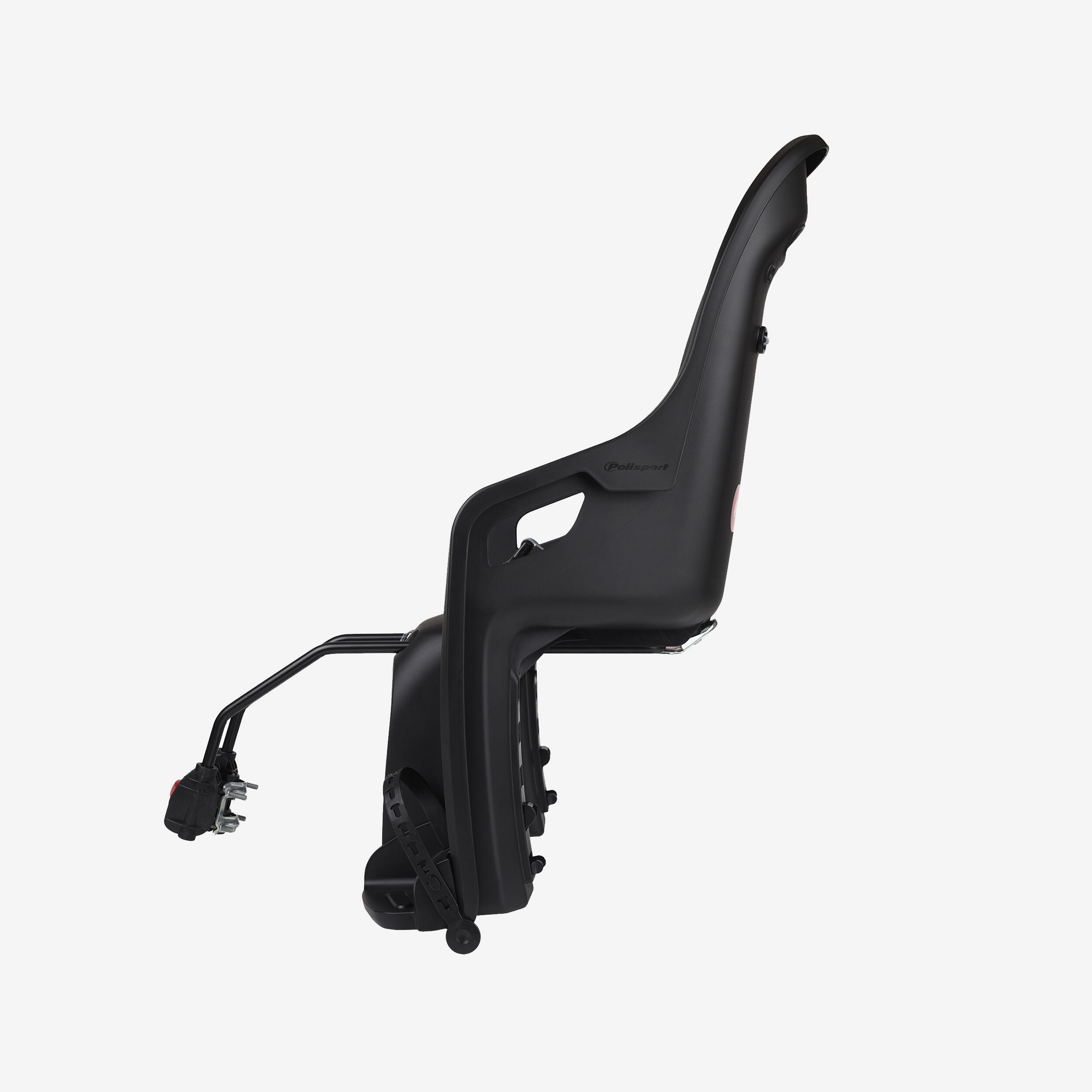 Siège bébé vélo Gruvi fixation cadre noir 5/5