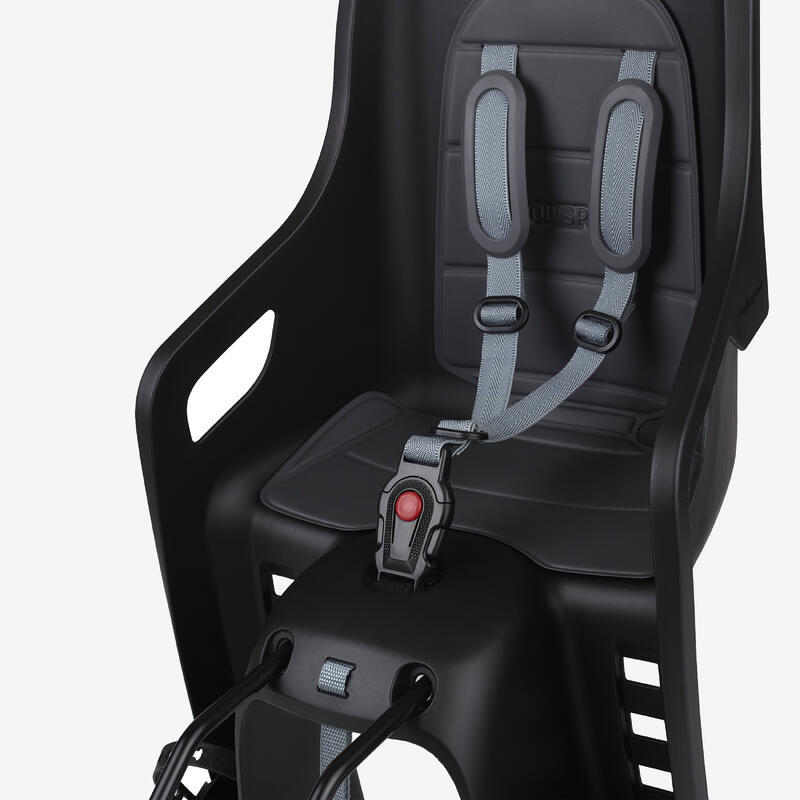 Siège bébé vélo Gruvi fixation cadre noir