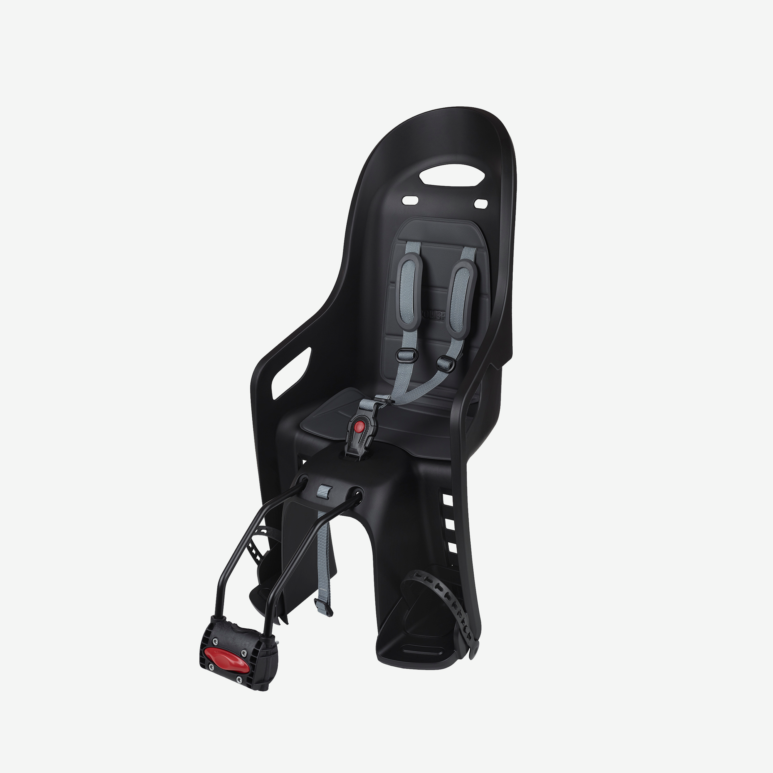 Siège bébé vélo gruvi fixation cadre noir - Vélos & Accessoires - POLISPORT- Clubs - Entreprises - Collectivités - Associations