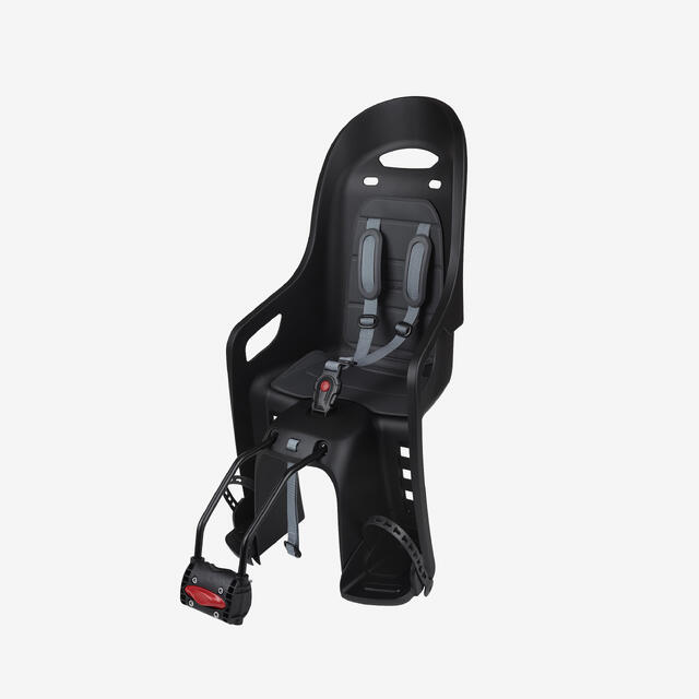 Asiento Infantil Bicicleta Groovy Negro Fijación Cuadro