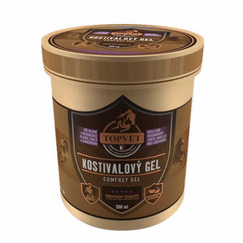 Kostivalový gel pro koně 500 ml