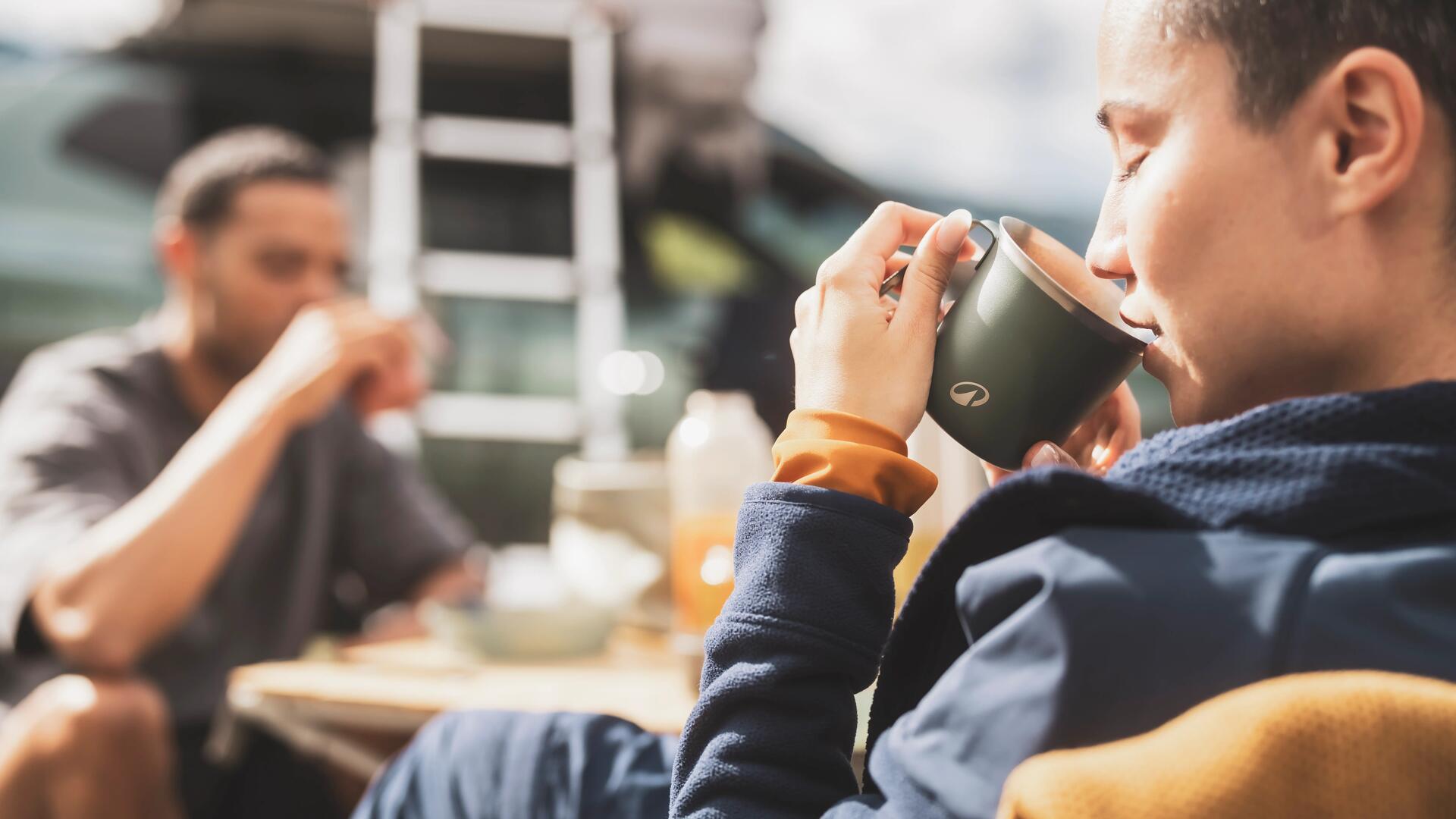 koffie op de camping