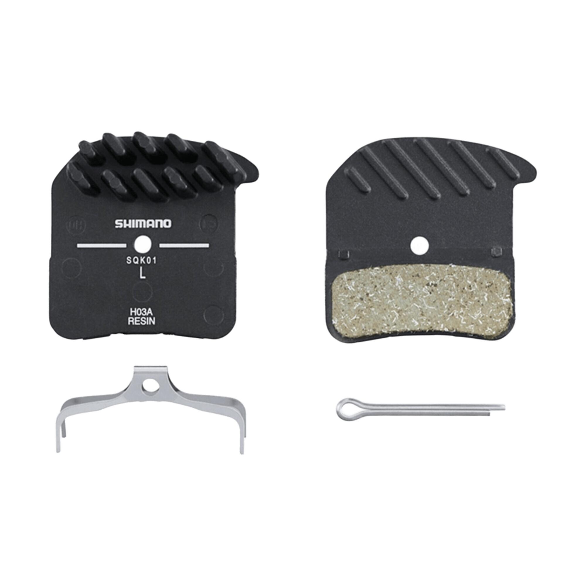 SHIMANO Pastillas de Freno Shimano H03A Resina con Aletas