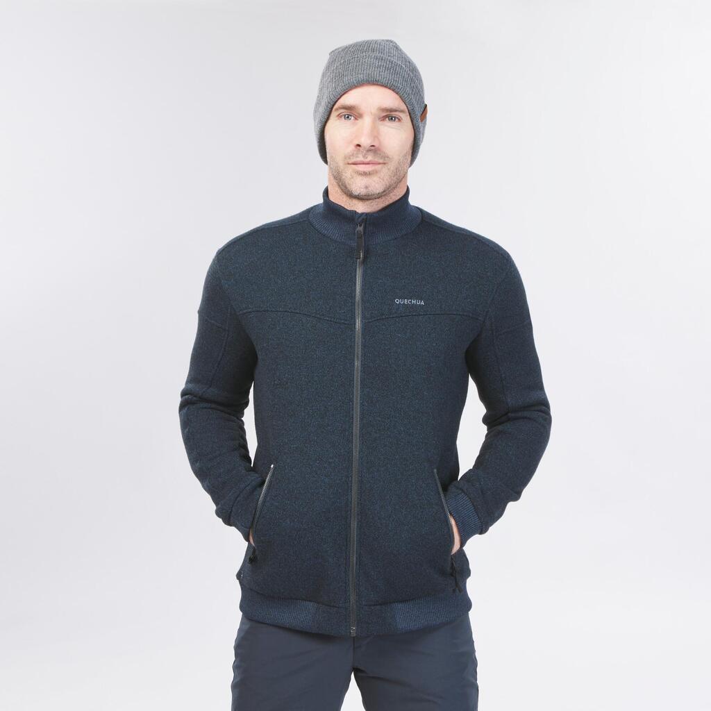 Chaqueta polar de senderismo para Hombre	Quechua SH100 azul oscuro