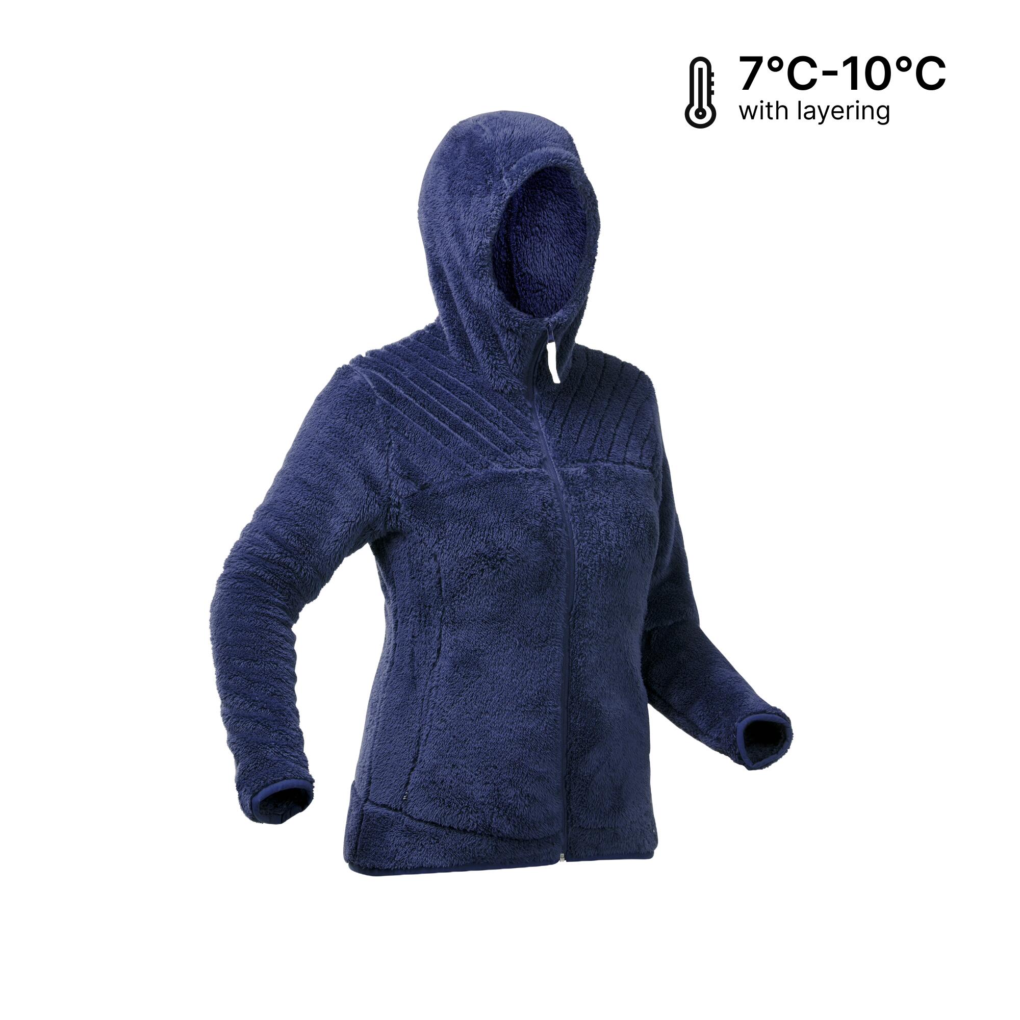 Women’s Warm Hiking Fleece - SH500
