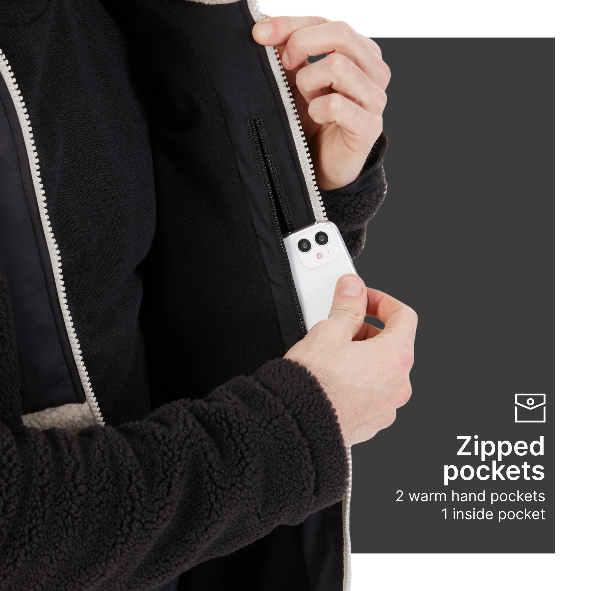 Warm Sherpa Fleece Hiking Jacket SH900