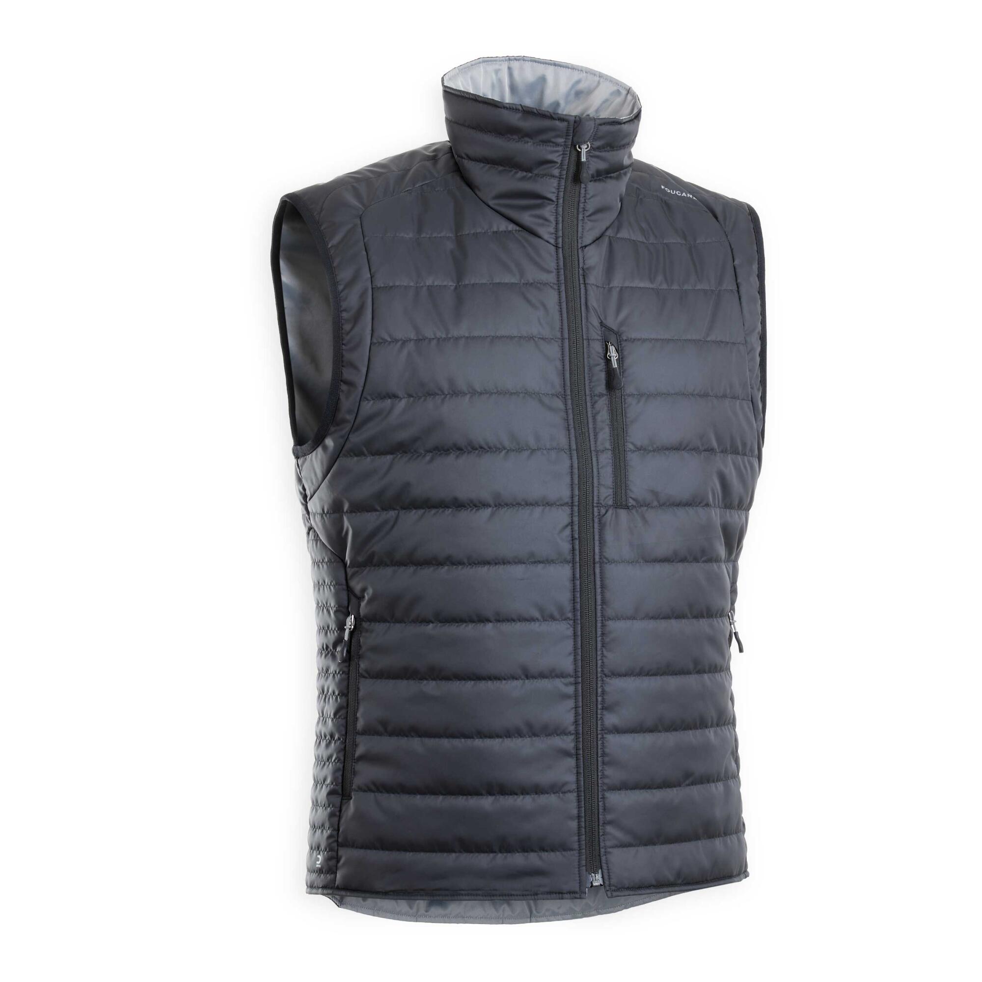 Men's Sleeveless Horse Riding Padded Jacket 100 - Black
